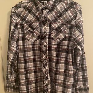 Fox Brand button up shirt
